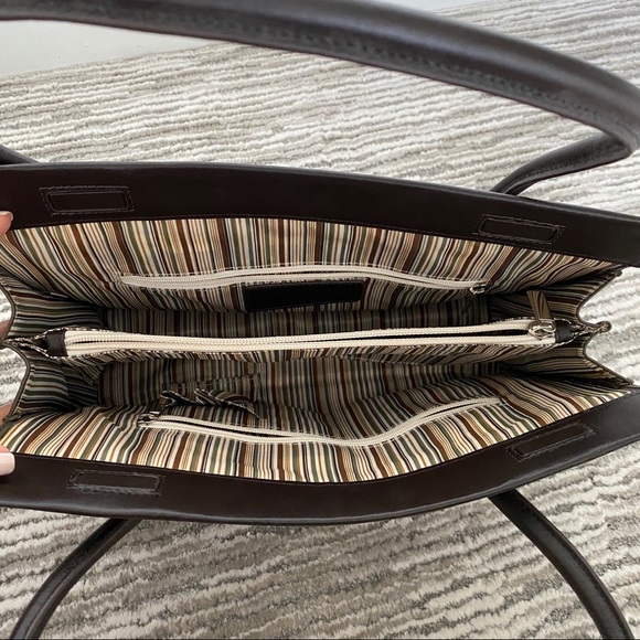 Cleo & Patek Brown Leather Tote - Picture 3 of 4